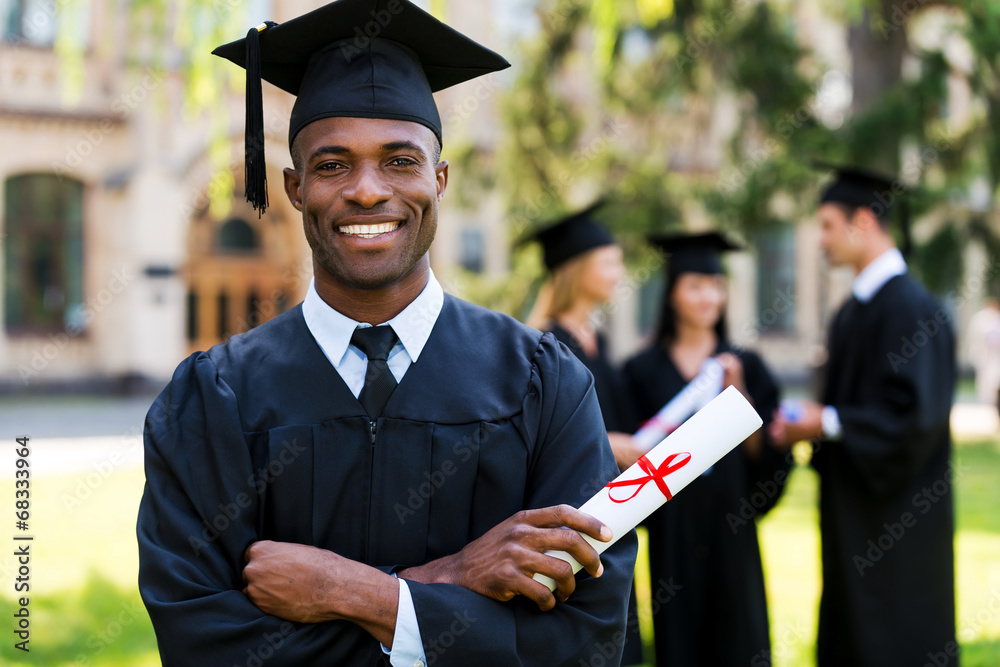 Happy Graduate Stock Photo Adobe Stock