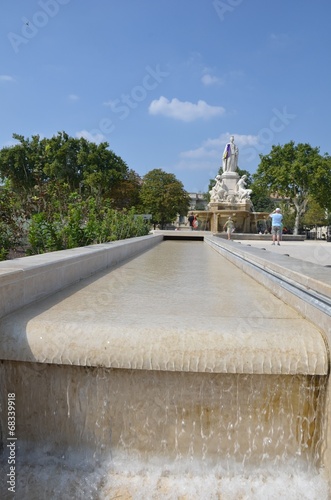 Fontaine Pradier à Nîmes 