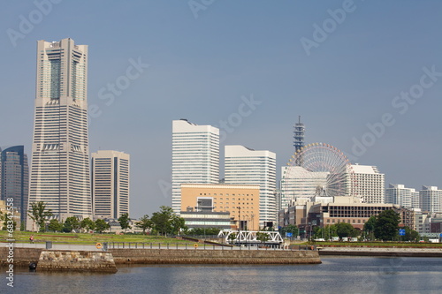 Yokohama city at minato mirai area