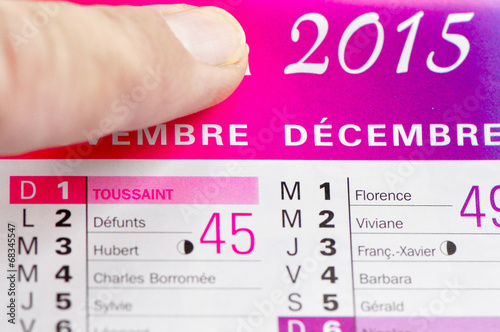 Dates à retenir pour 2015