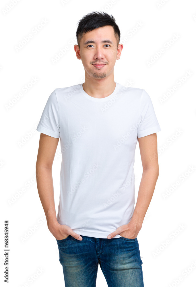 Fototapeta premium Asian young man portrait