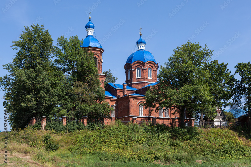 Church of the Nativity of the village Christmas.