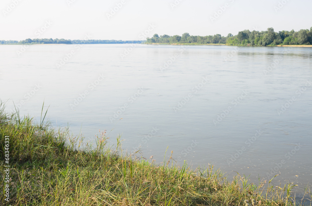 Vistula River near Warsaw