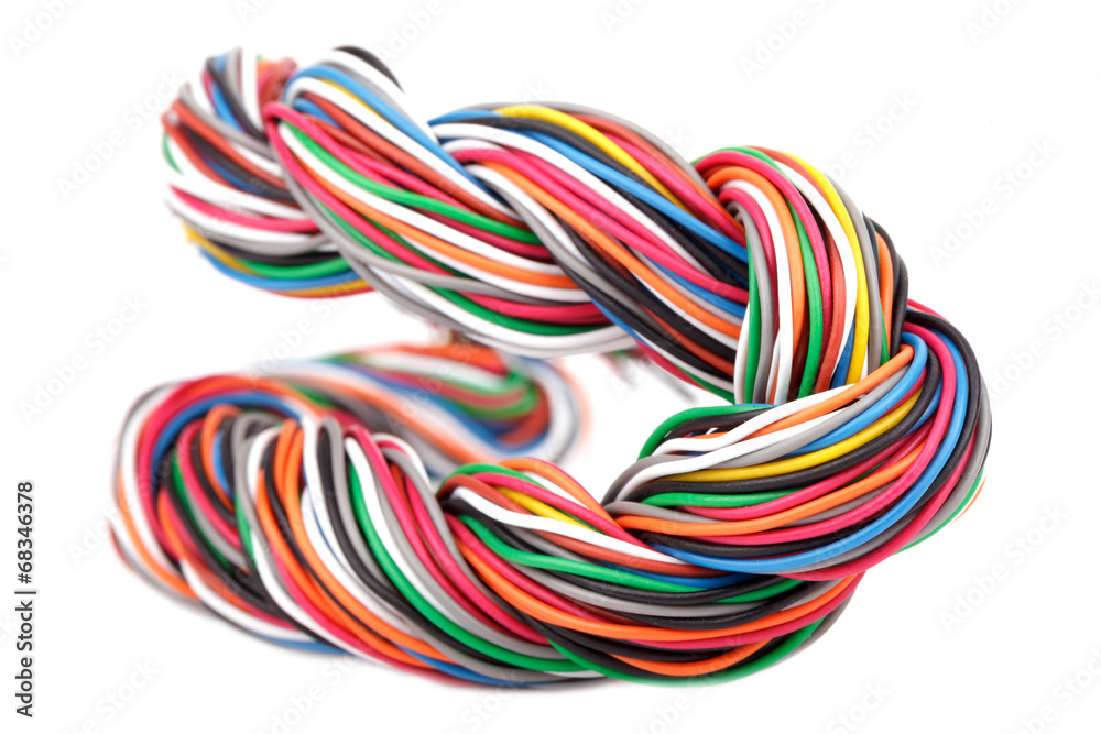 muti-color electronic wire