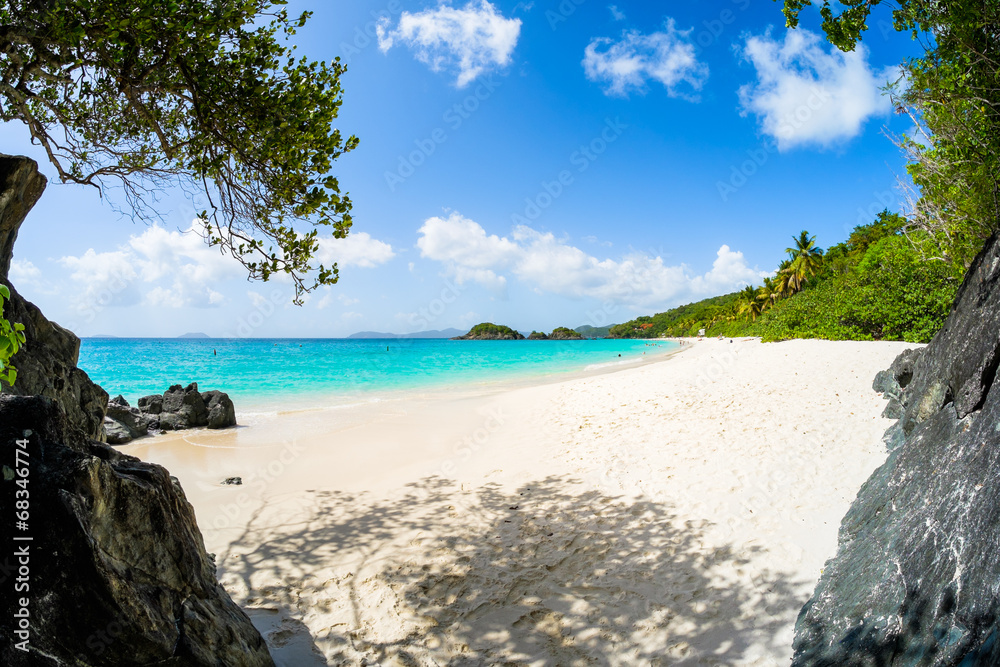 Beautiful Caribbean beach