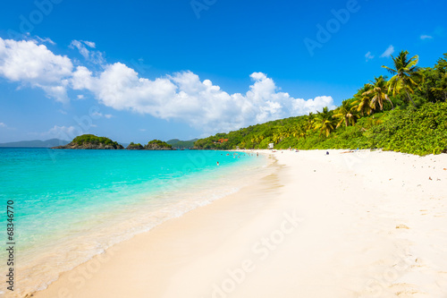 Fototapeta Naklejka Na Ścianę i Meble -  Beautiful Caribbean beach