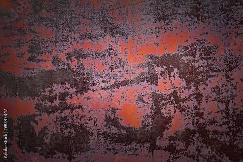 Old rusty metal background texture.