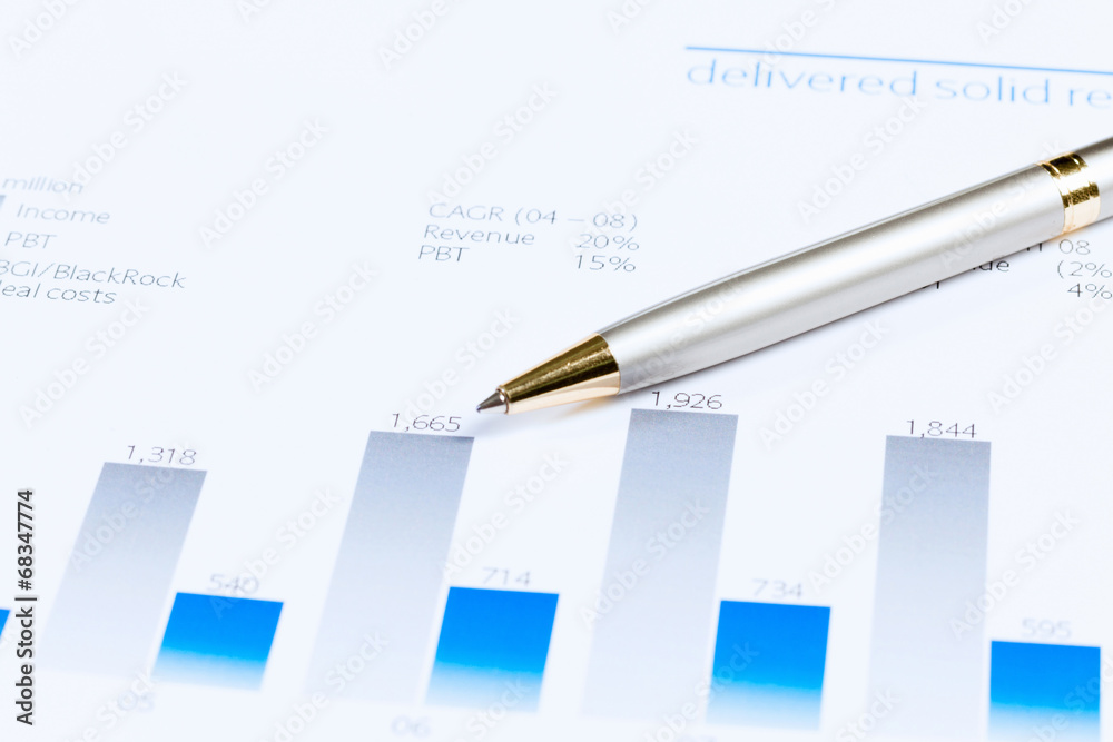 Workplace with documents Workplace with documents