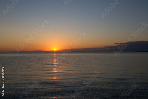 sunrise on the sea © korvit