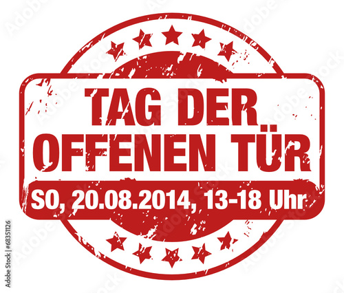 Tag der offenen Tür! mit Datum