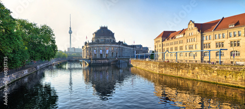 Canvas Print Museum Island in Berlin, Germany