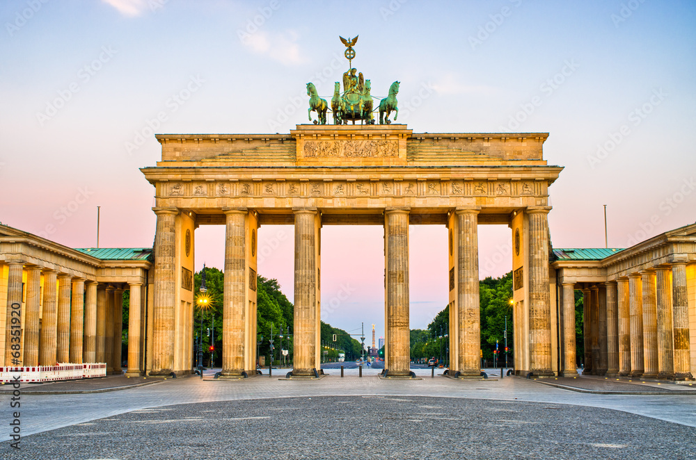 Brandenburg Gate in Berlin, Germany