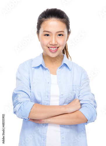 Asian young woman portrait