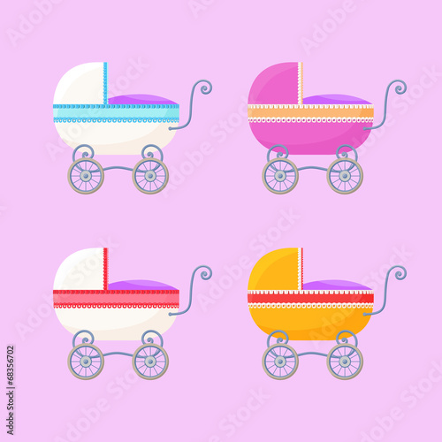 Vintage Baby Carriages