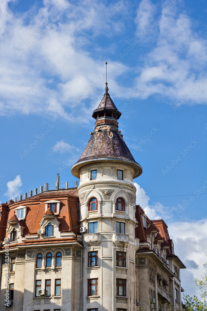 Bucharest old buildings