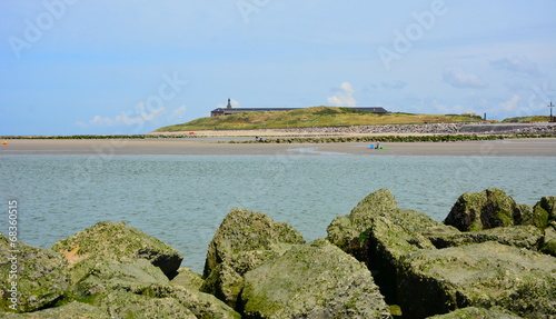 berck sur mer plage, pas de calais en france