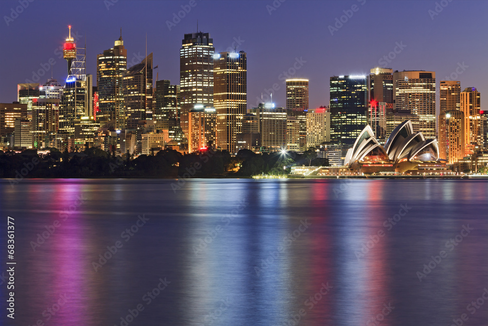 Obraz premium Sydney Cremorne close dusk