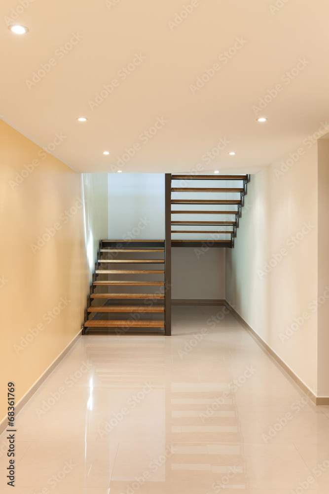 Fototapeta premium Interior, large corridor