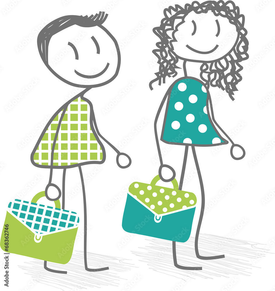 Aller A L Ecole Stock Vector Adobe Stock