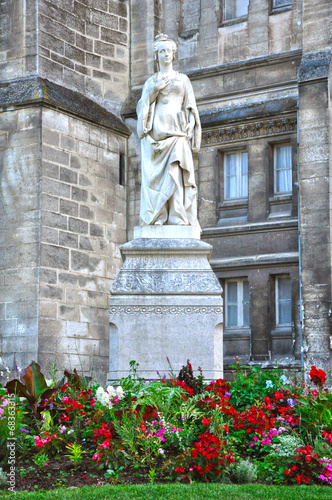 Angulema, monumento de Margarita de Valois, reina de Navarra photo