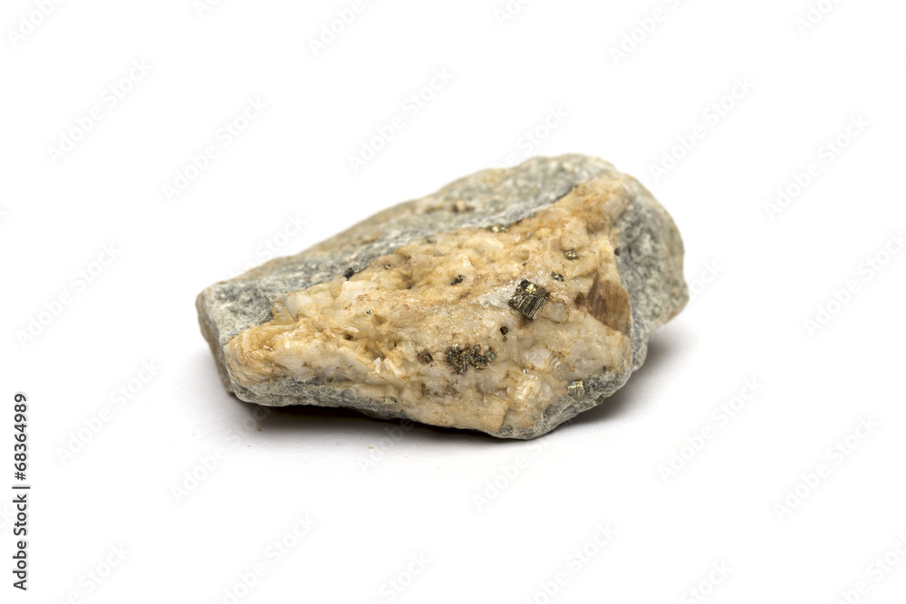 stone on the white background stone on the white background