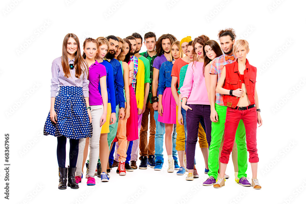 Fototapeta premium bright youth