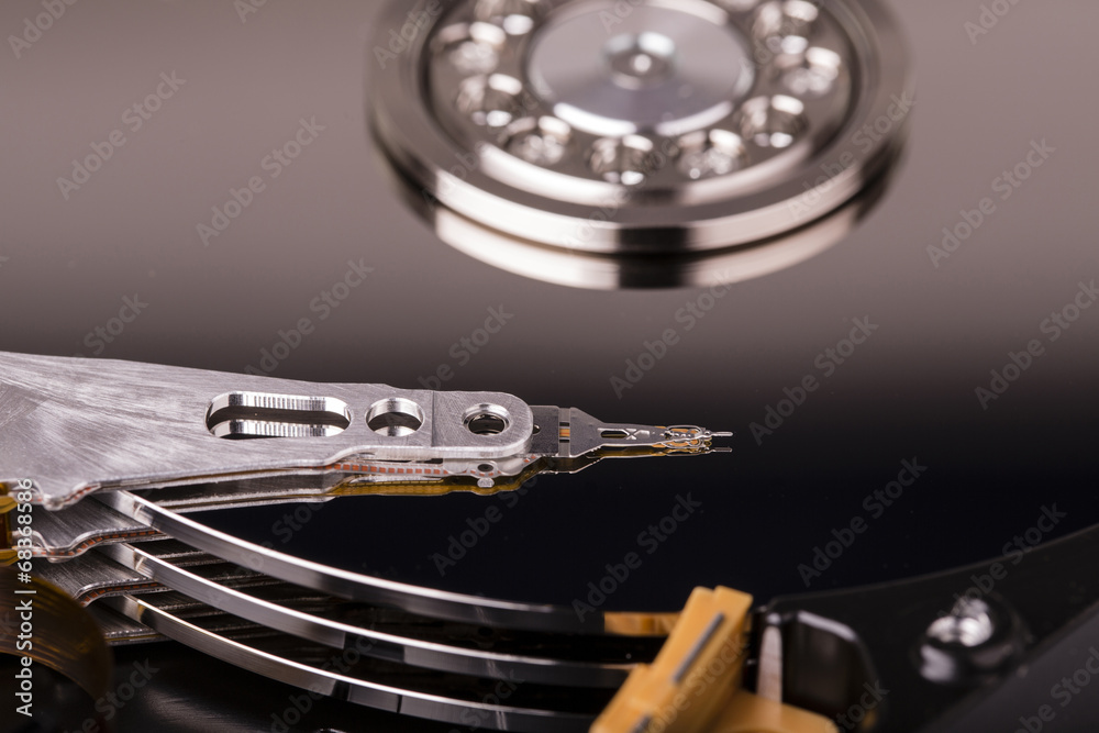 Hard disk drive HDD isolated on white background Hard disk drive HDD isolated on white background