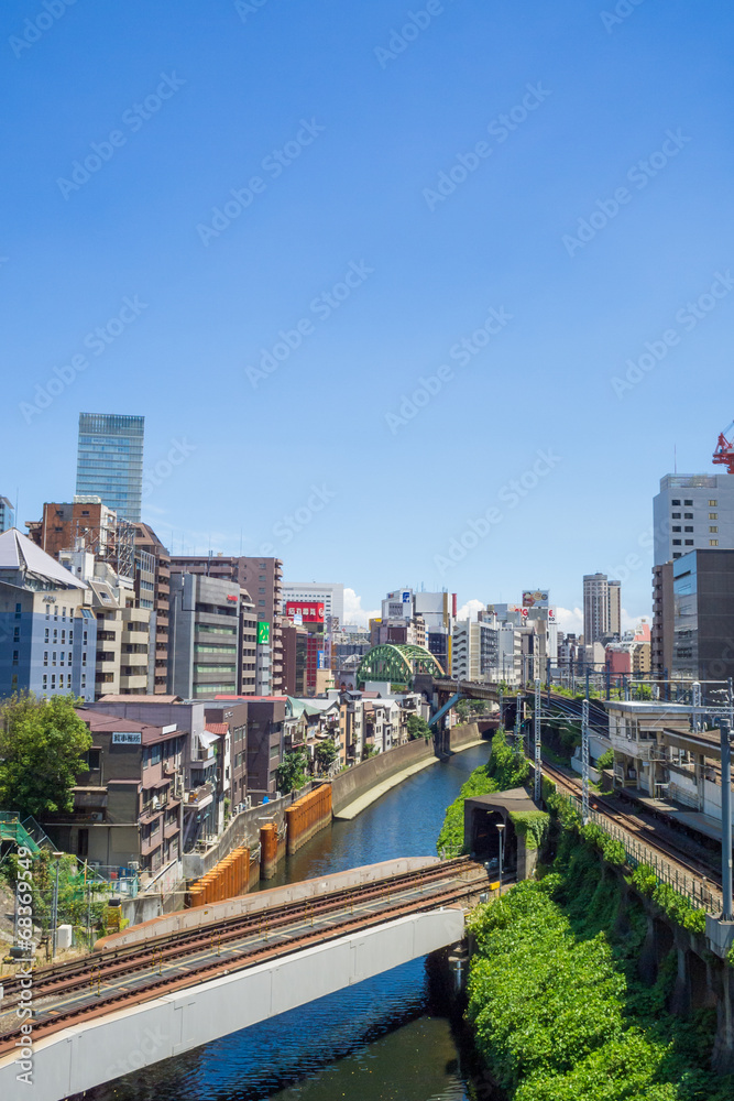 Fototapeta premium Train tracks at Ochanomizu