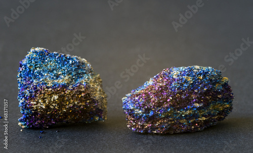 Unusual granular chalcopyrite. Larger piece 4.5cm across.