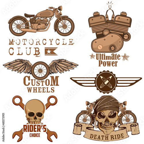 Motorcycle Design Element