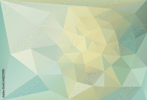 Fototapeta Naklejka Na Ścianę i Meble -  Vector triangle polygonal background in vintage style