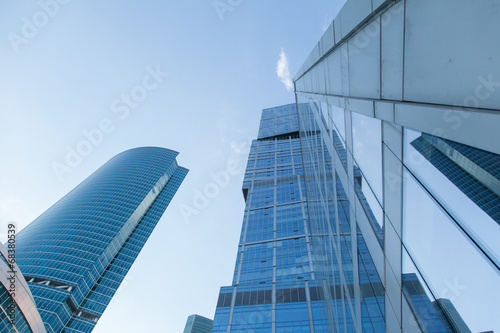Skyscrapers of the Moscow City complex
