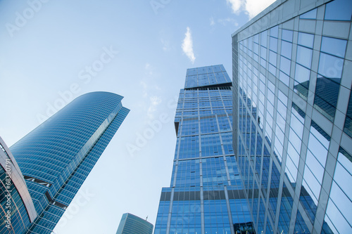 Skyscrapers of the Moscow City complex
