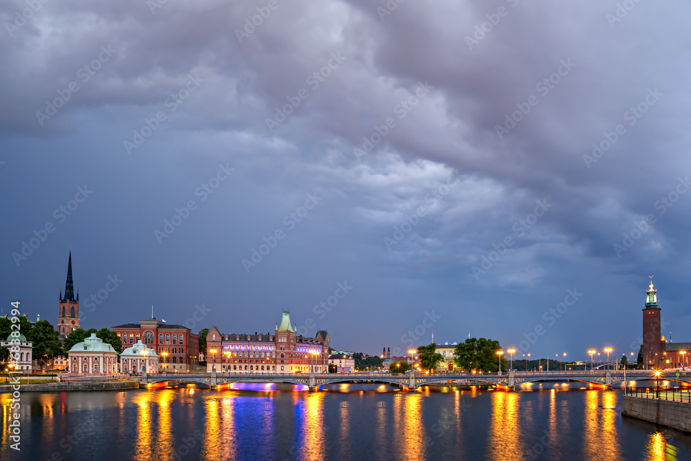 Obraz premium Stockholm at dawn