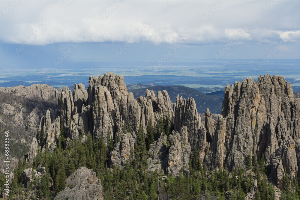 Fototapeta premium granite formations in South Dakota
