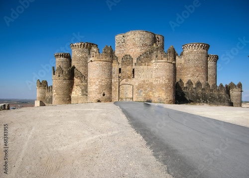 Belmonte castle, Castilla la Mancha, Spain photo