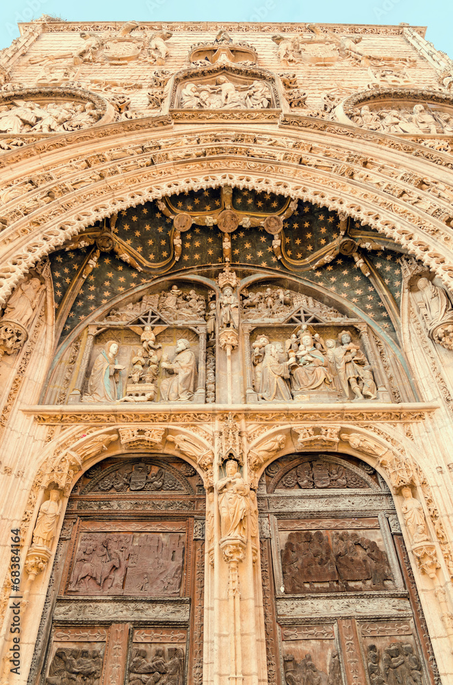 Santa Maria la Real door