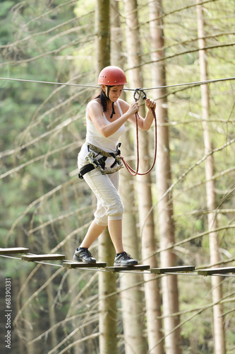 Obraz na plátně climber