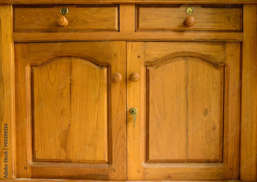 Teak cabinet doors. Teak cabinet doors.