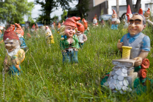 Obraz na płótnie Gartenzwerge