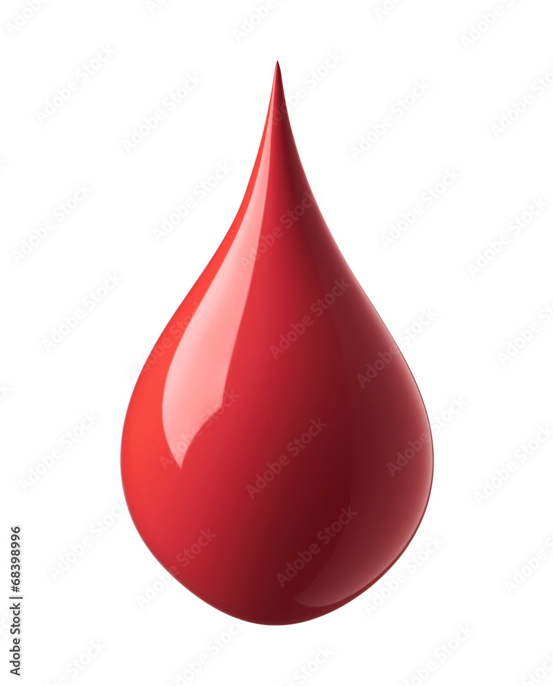 red paint drop red paint drop