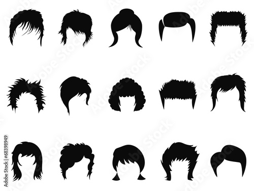 men and women hair styling collection