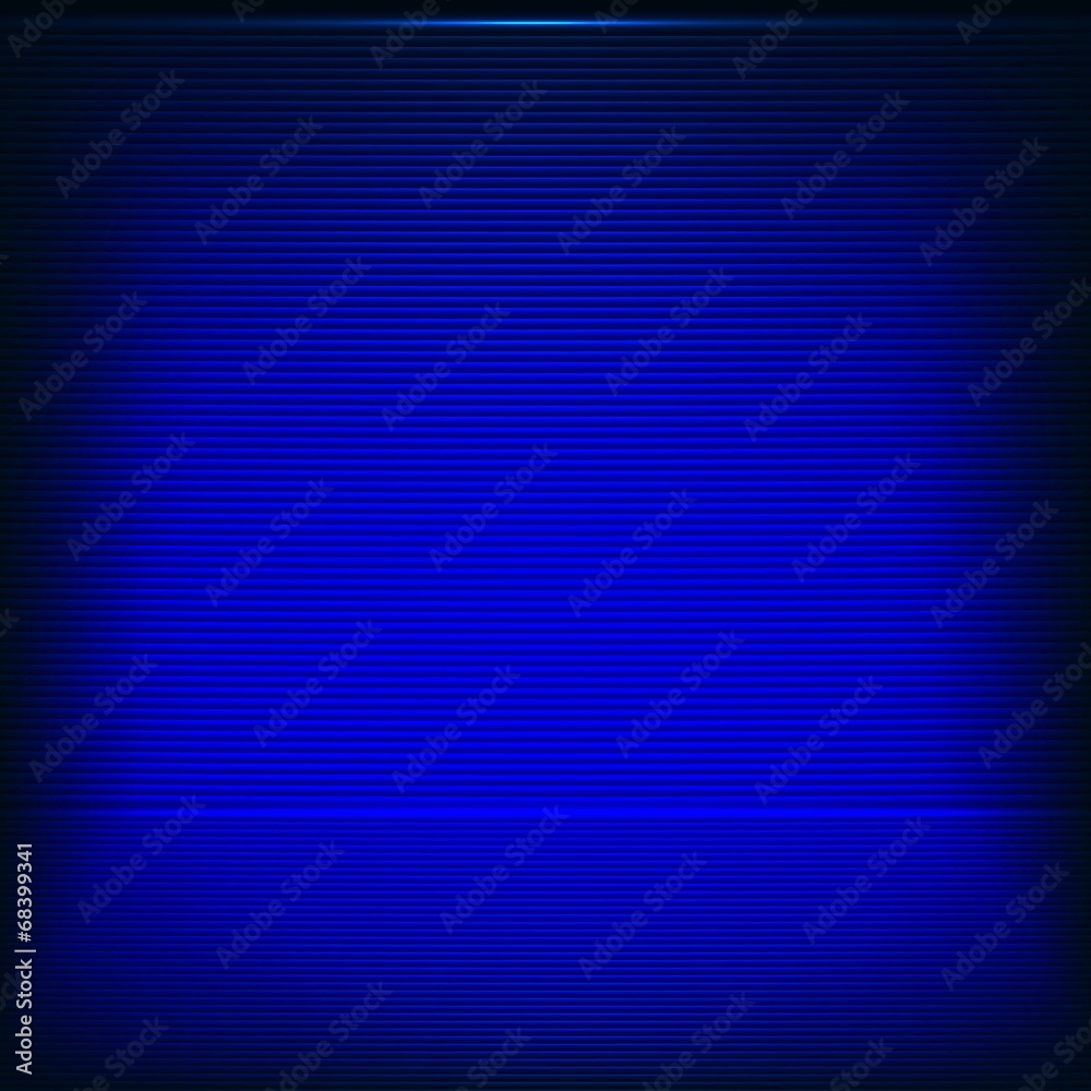 Abstract background with neon blue strips