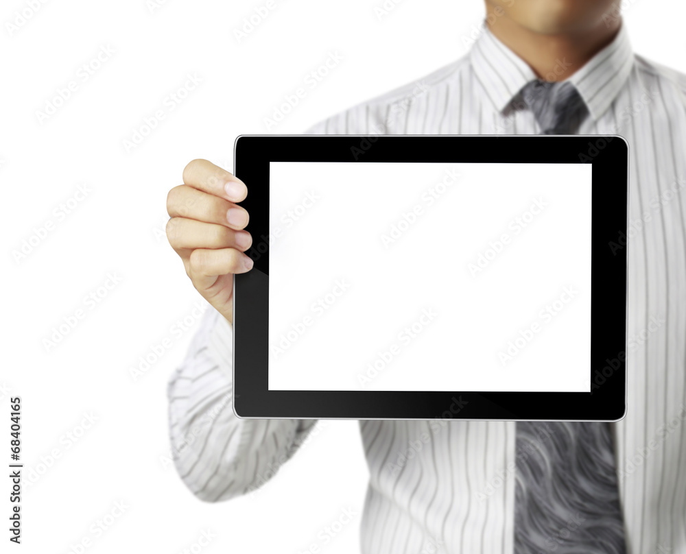 hands holding a tablet touch computer hands holding a tablet touch computer
