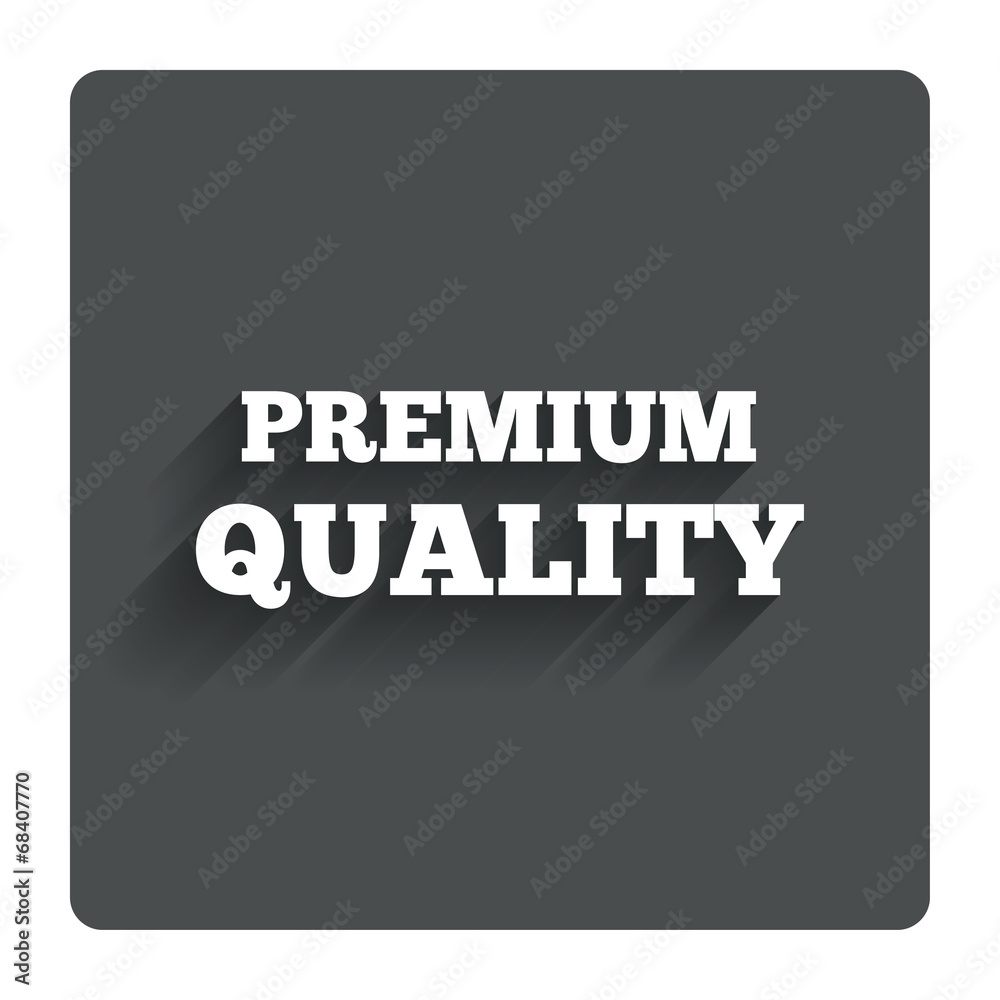 Premium quality sign icon. Special offer symbol Premium quality sign icon. Special offer symbol
