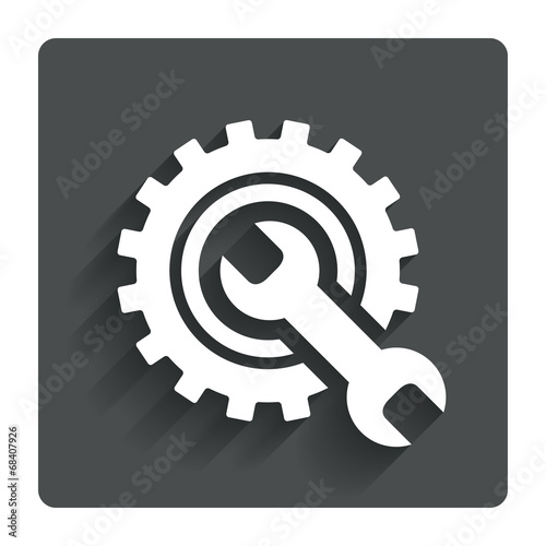 Repair tool sign icon. Service symbol.