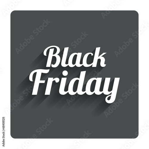 Black Friday sale icon. Special offer symbol.