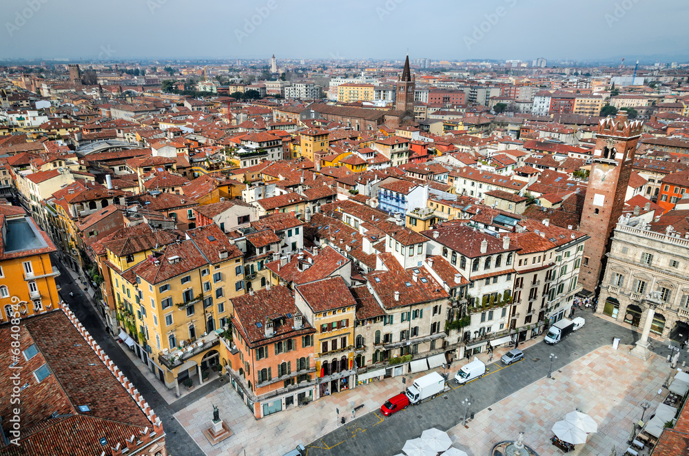 Verona cityscape, Italy