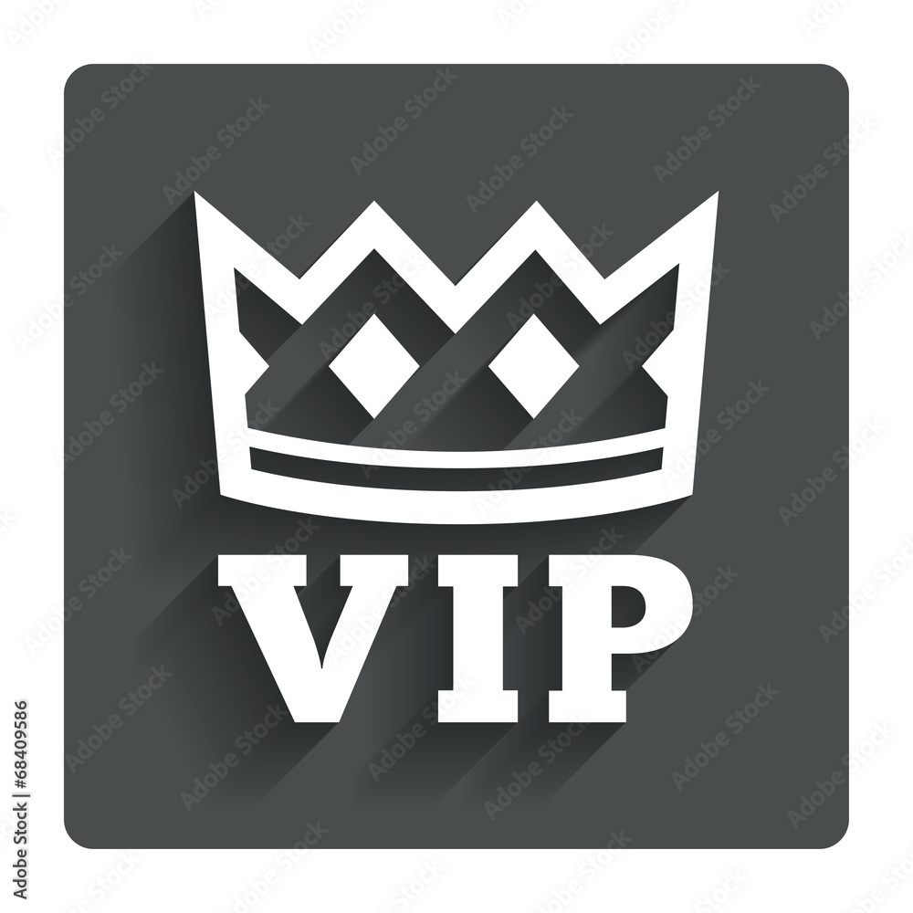 Vip sign icon. Membership symbol. Vip sign icon. Membership symbol.