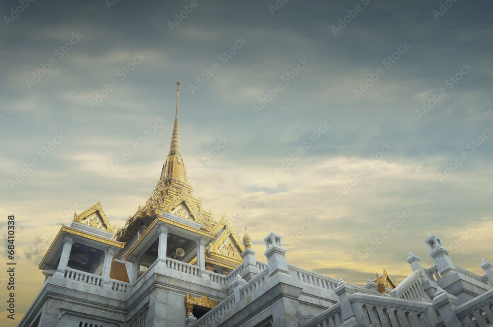 Fototapeta premium Traimit temple, Bangkok